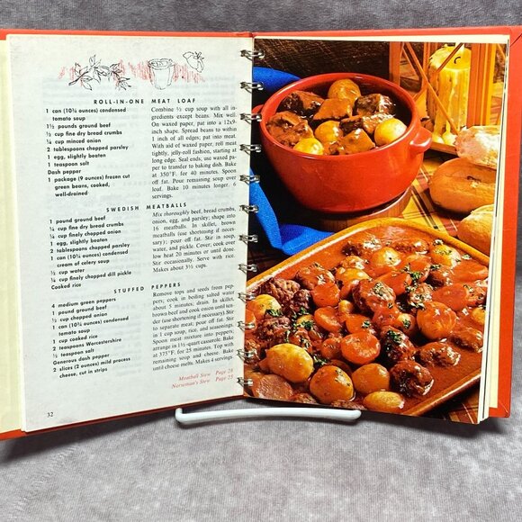A Campbell Cookbook Cooking With Soup Spiral-Bound 1977 - Picture 4 of 9